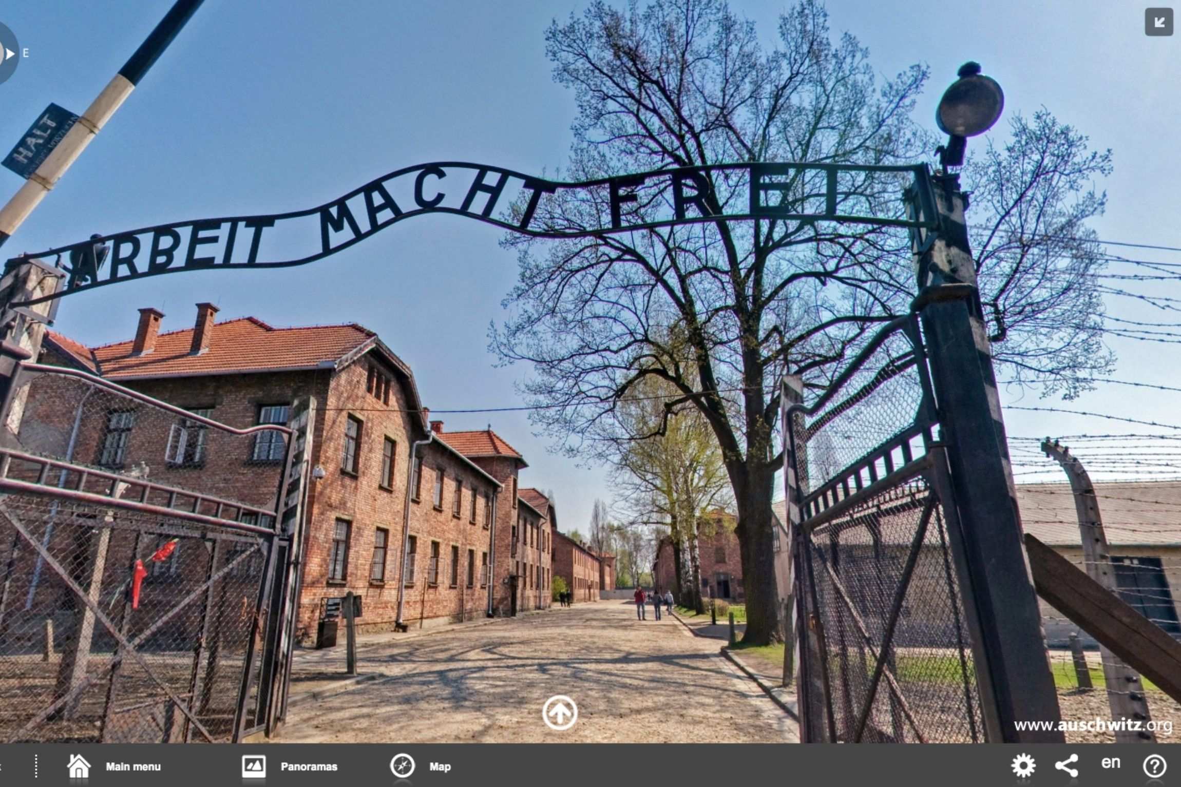 virtual tours for schools Auschwitz concentration camp