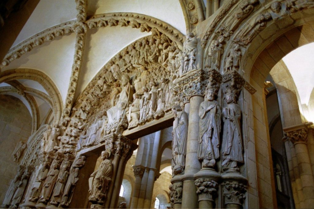 Portico da Gloria Santiago de Compostela Cathedral Camino de Santiago JWT travel